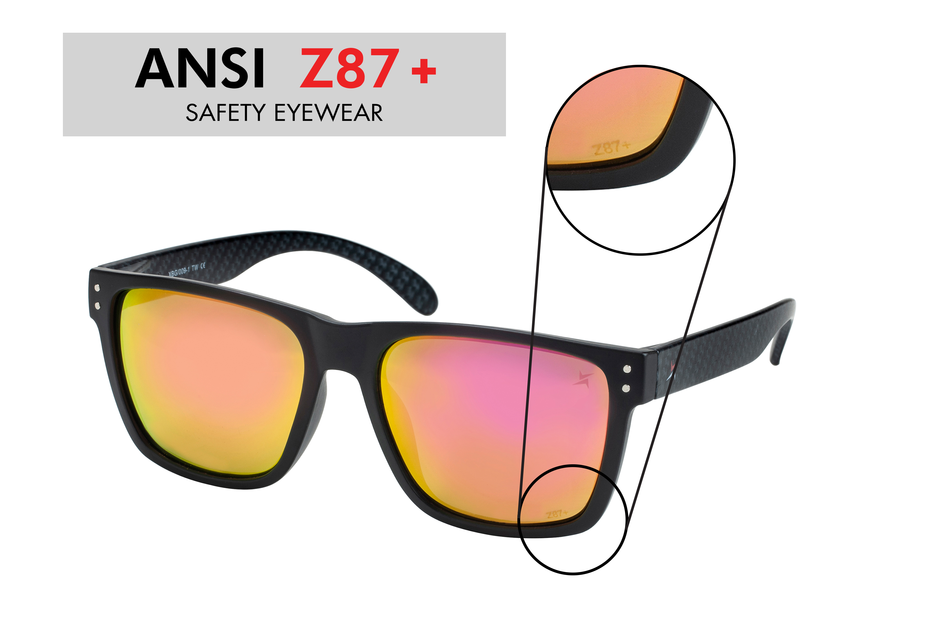 ANSI Z87+ Sunglasses