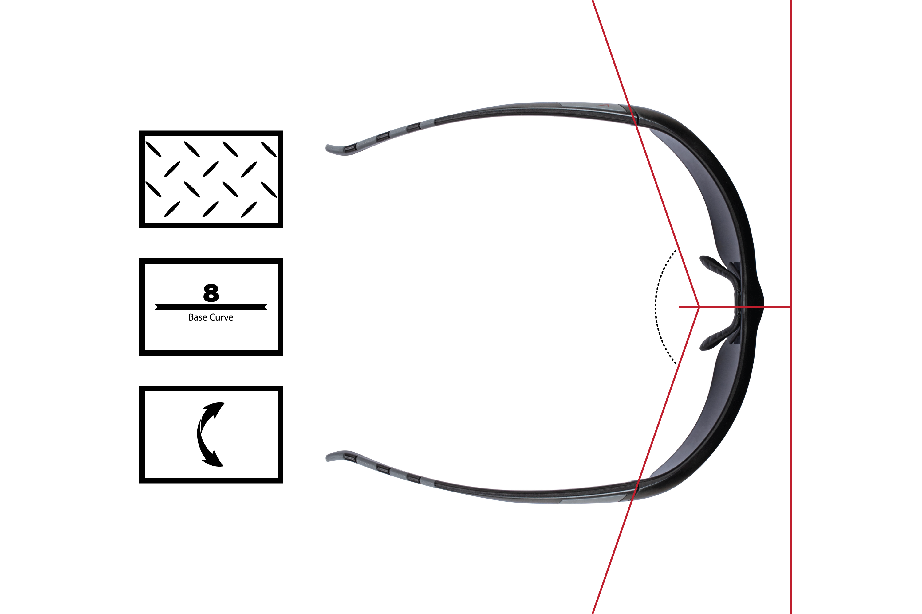 Sport Safety Sunglasses Features