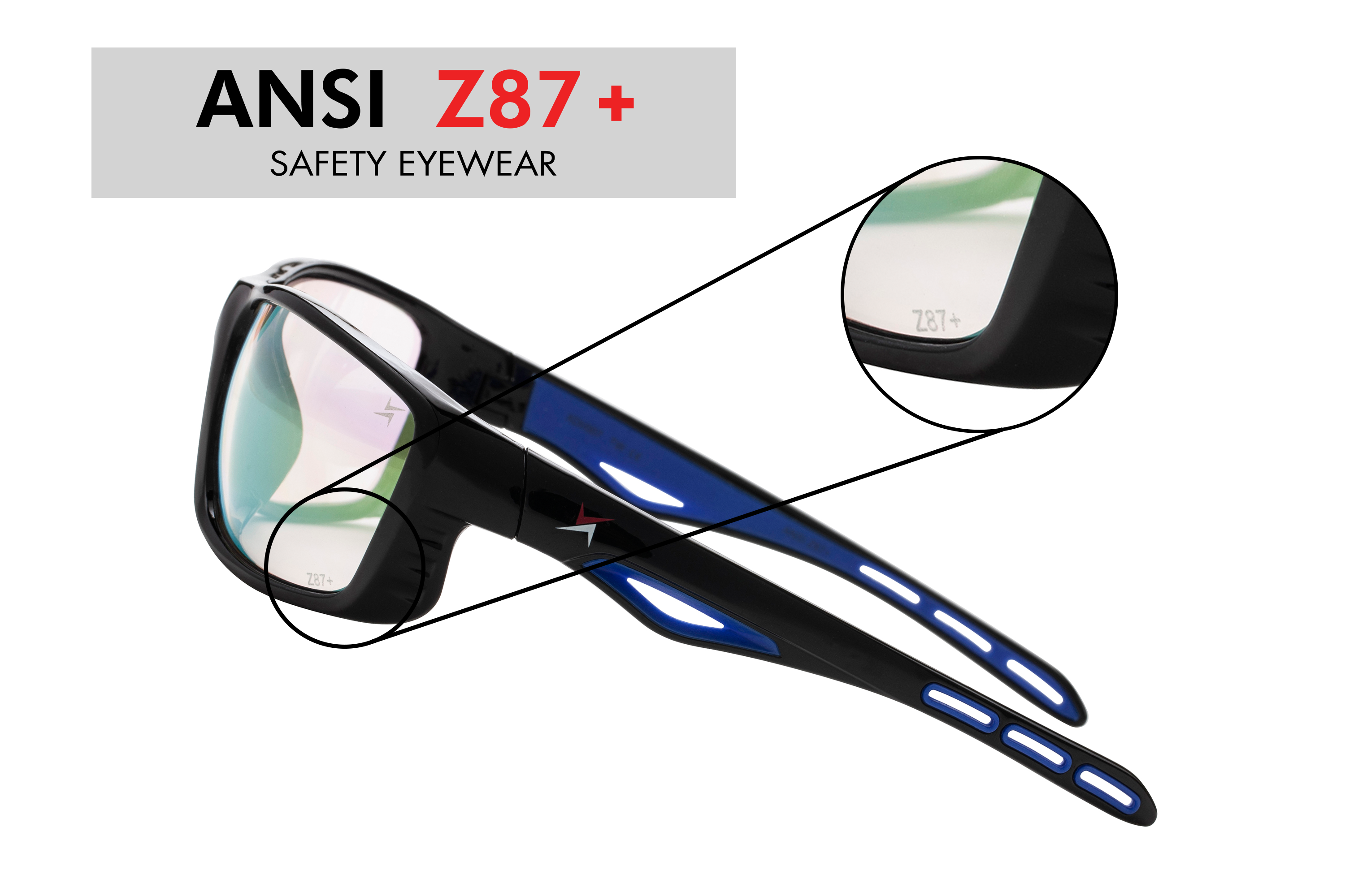ANSI Z87+ photochromic Sunglasses Goggle