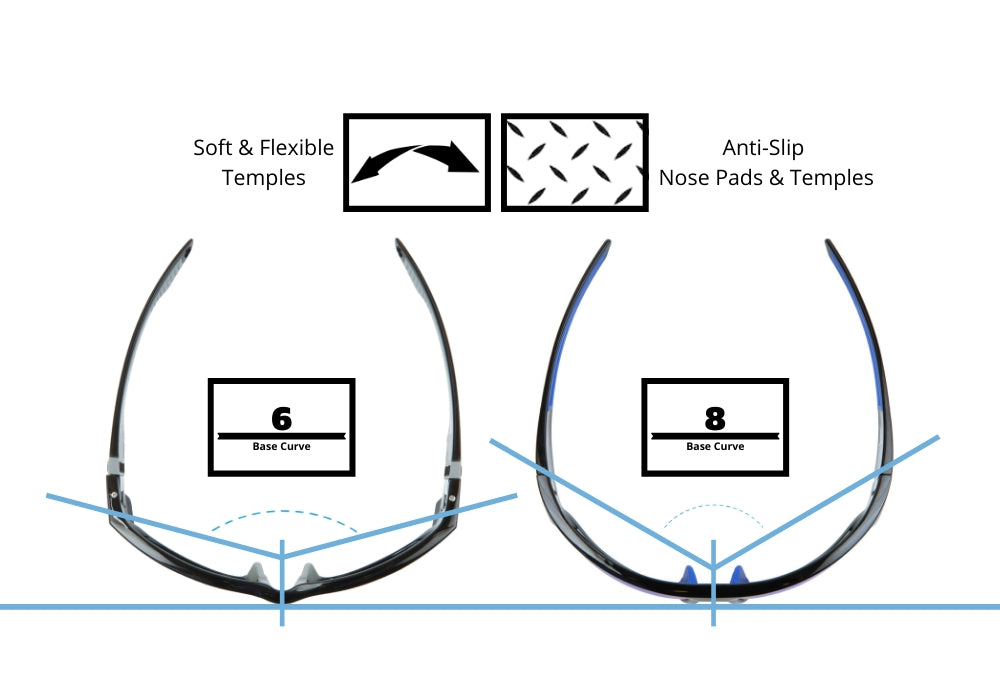 X POWER safety eyewear comfortability and fit