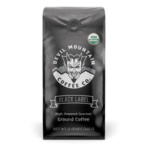 black label coffee caffeine content