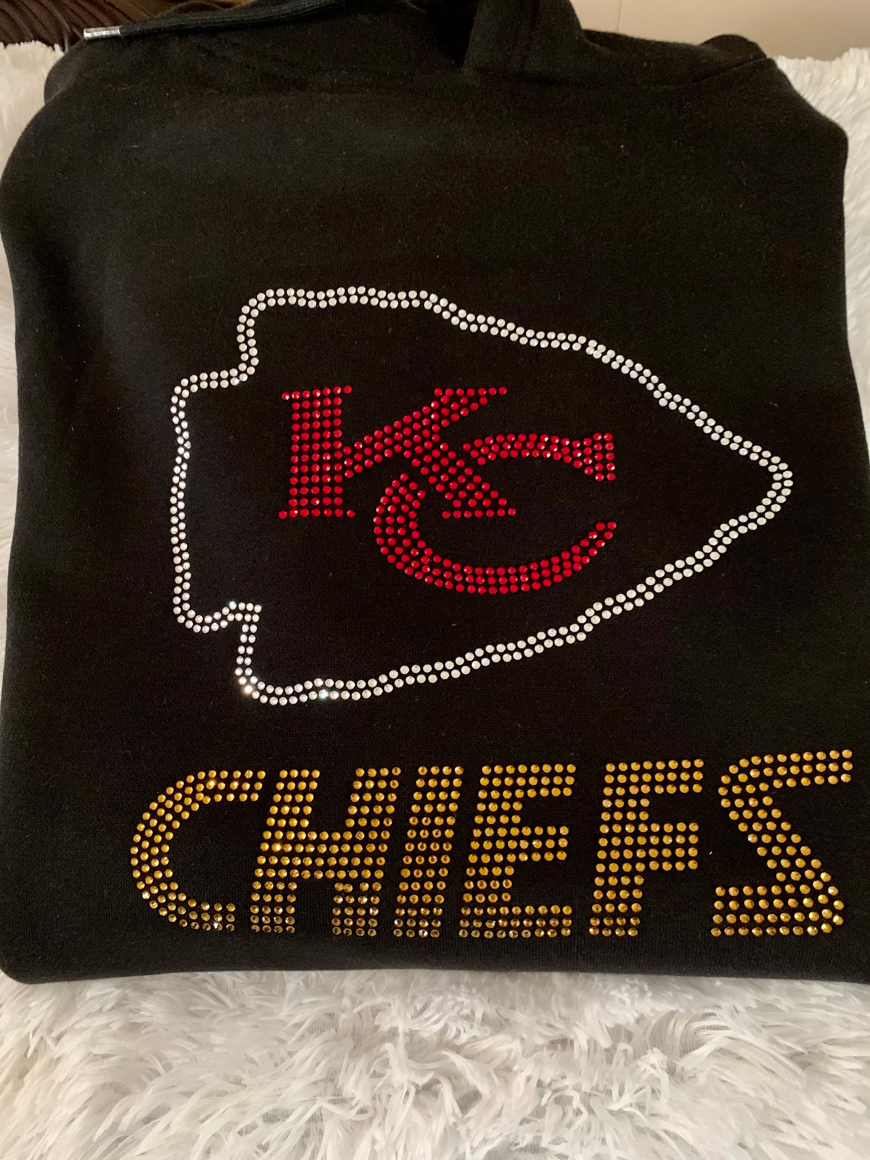 chiefs black hoodie