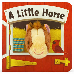 A Little Horse Finger Puppet Board Book - Wiggles & Giggles Stillwater