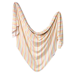 Copper Pearl Knit Swaddle Blanket - Rainee