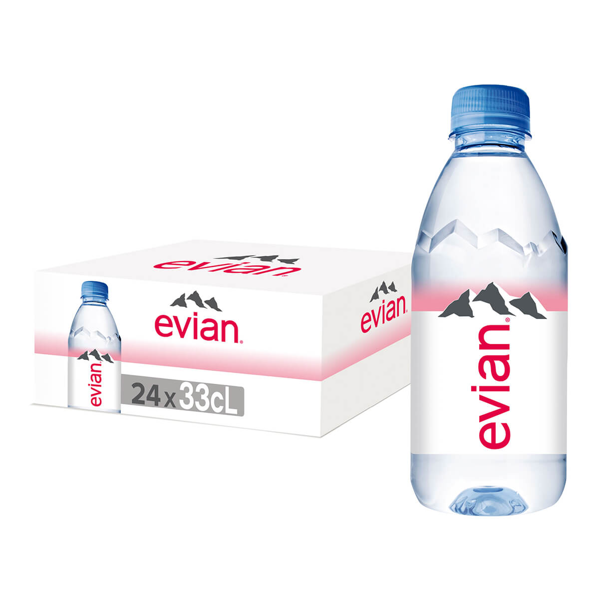 Evian water