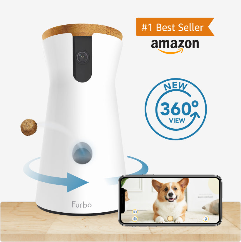 Furbo Videocamera per Cani 360°