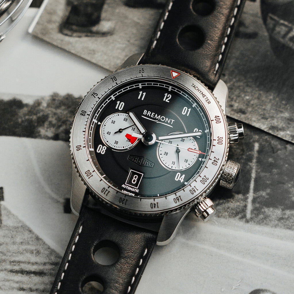 the new Bremont Jaguar C-type watch