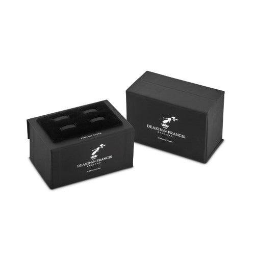Sterling Silver Square Cufflinks Hardy Brothers 