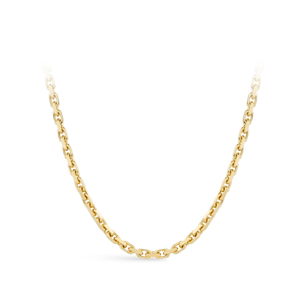 Paper Clip Necklace - Gold – Cernucci