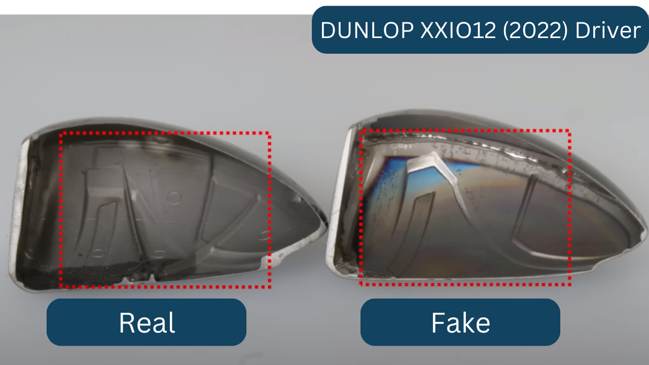 Real vs Fake DUNLOP XXIO12