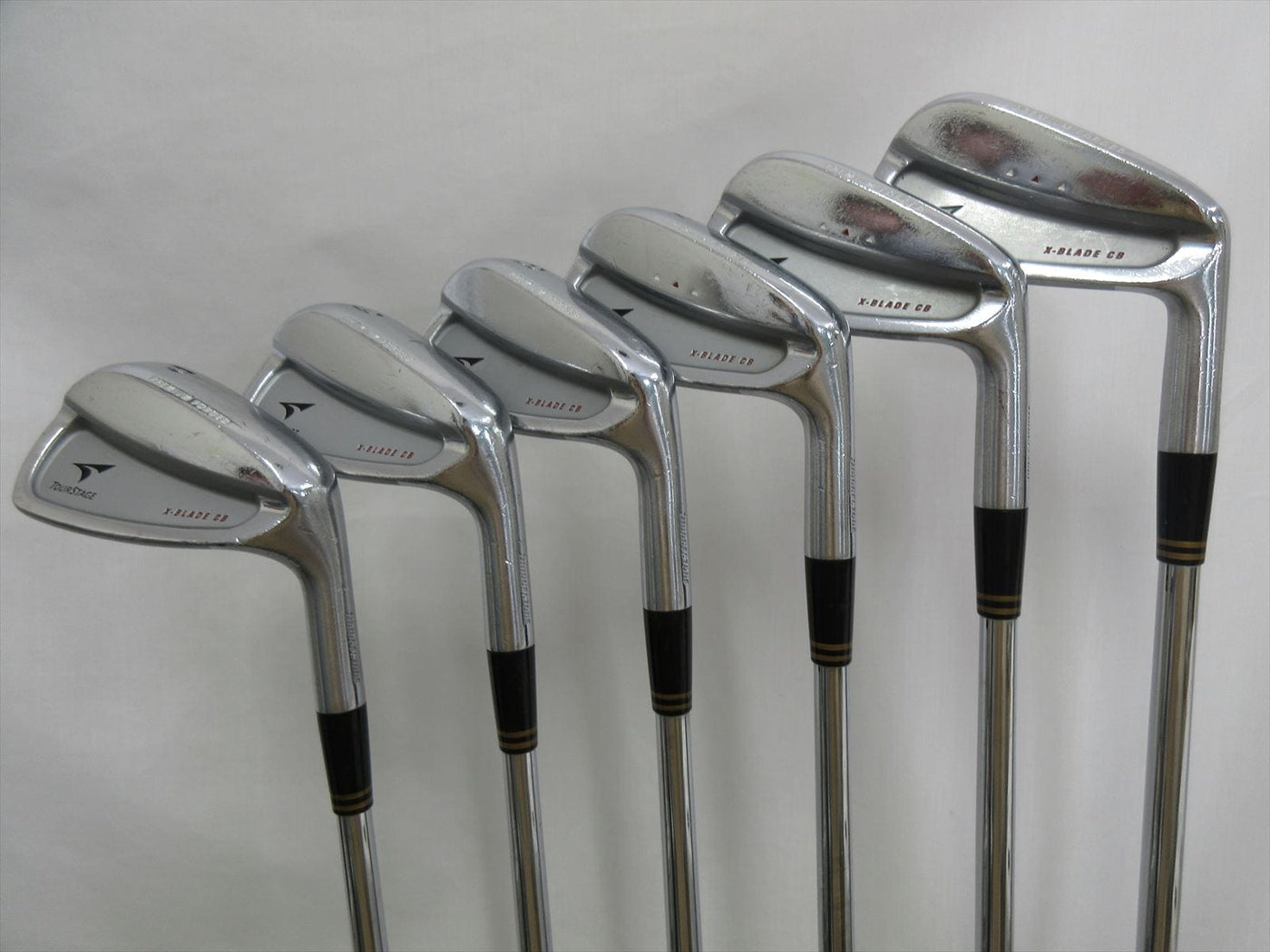 Bridgestone Iron Set TOURSTAGE X-BLADE CB(2006) Stiff Dynamic Gold