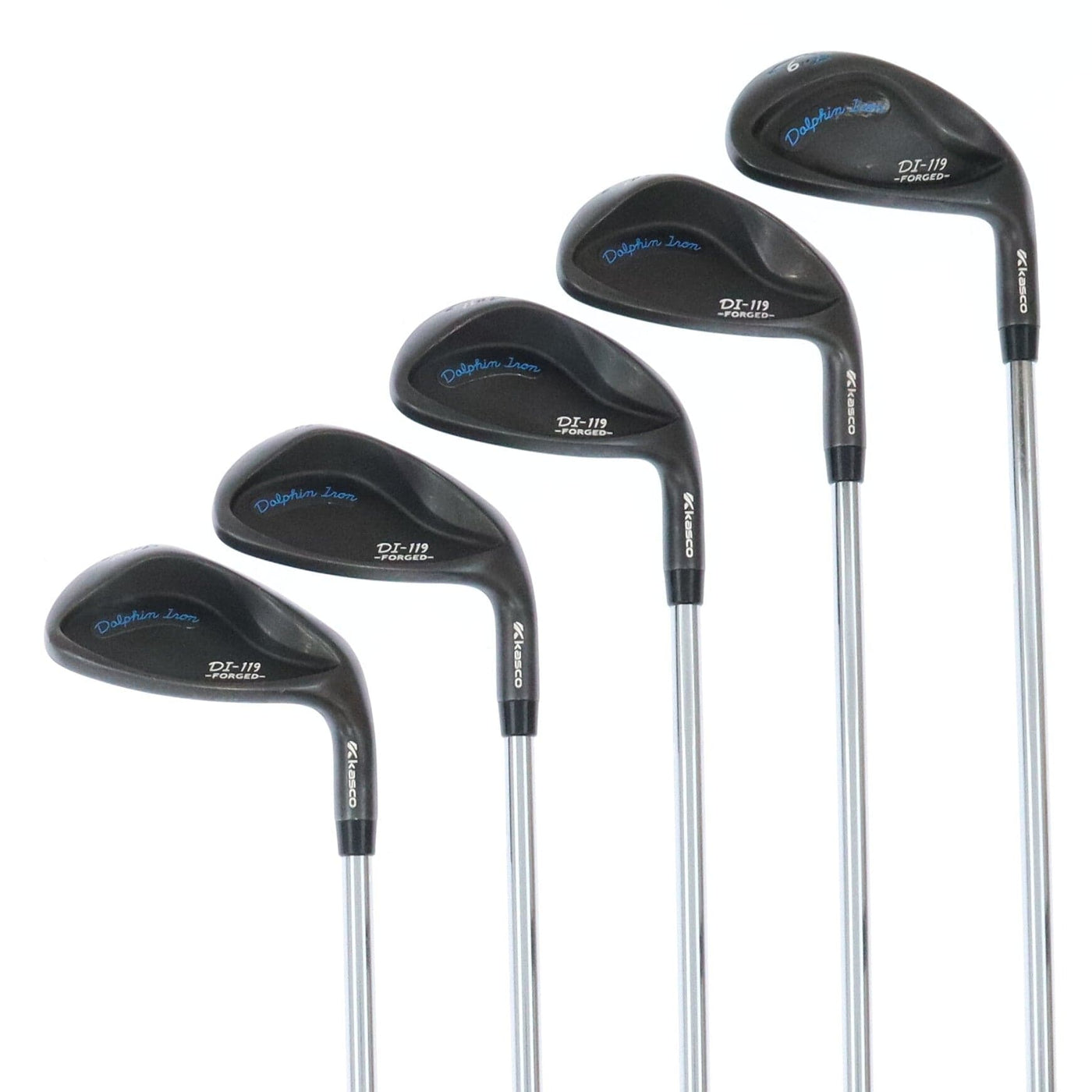 Kasco Iron Set Dolphin Iron DI-119(Black) Stiff NS PRO ZELOS 8 5 pieces