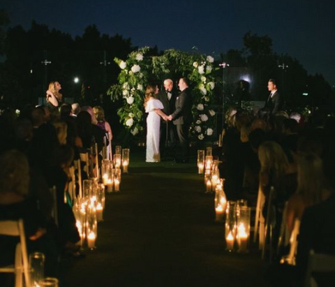 Wedding Day Candles