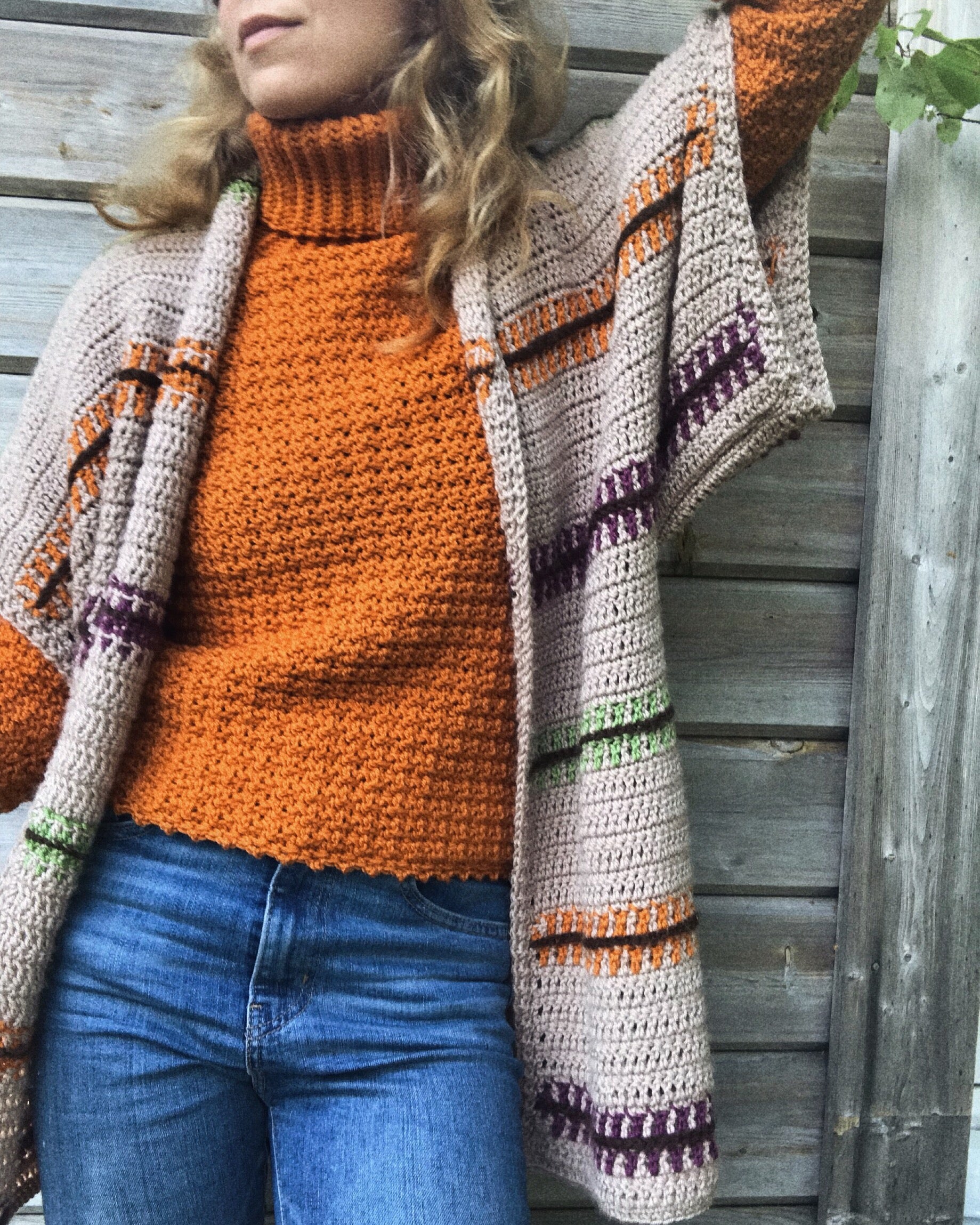 PDF-file for Crochet PATTERN, Pippi Cardigan – Elina Kaarina Designs