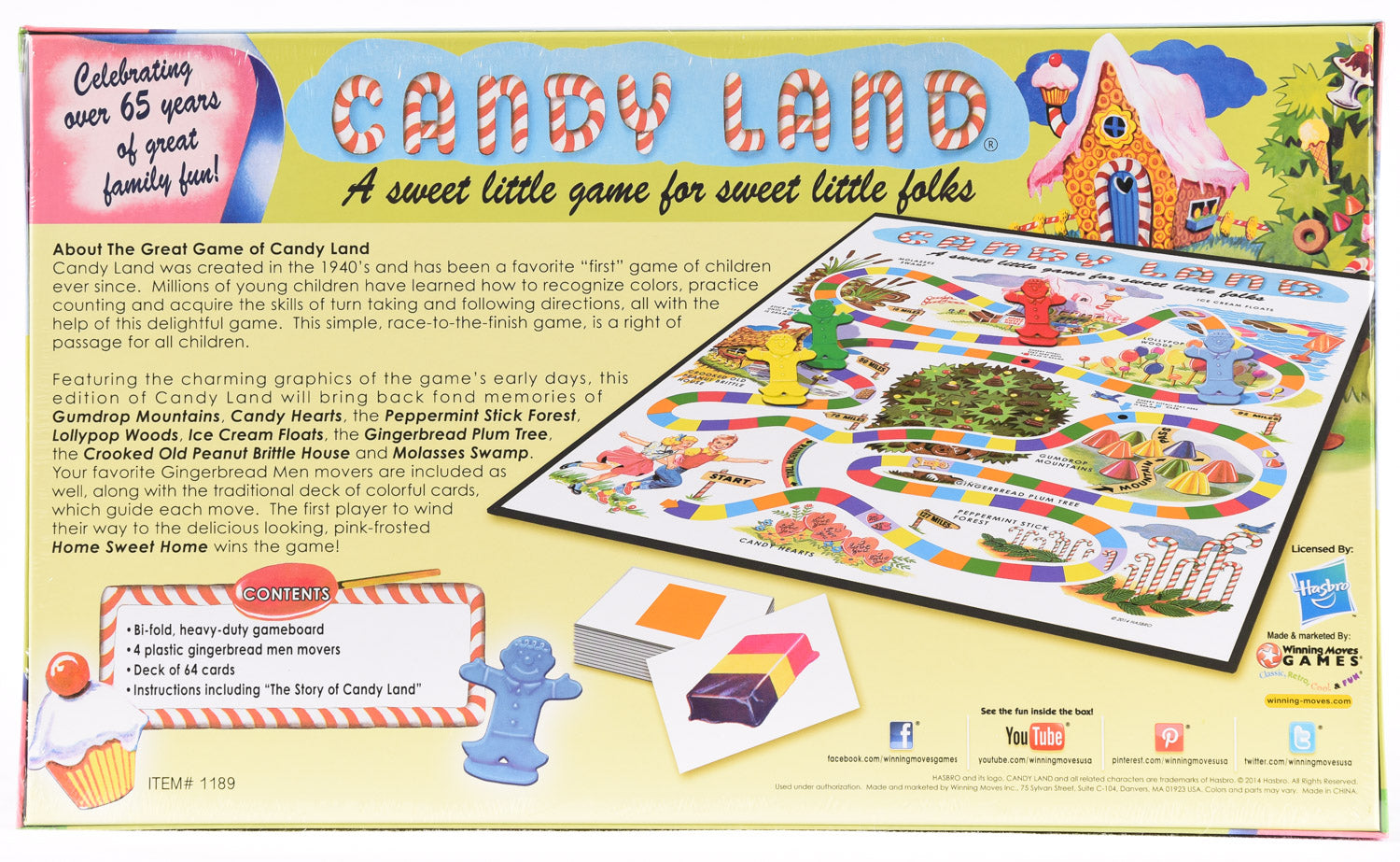 free pdf candy land board game