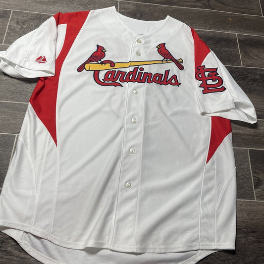 Albert Pujols Men's St. Louis Cardinals Jersey By Majestic XXL