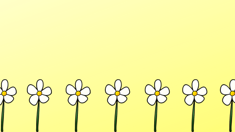 desktop wallpaper yellow ombre daisy
