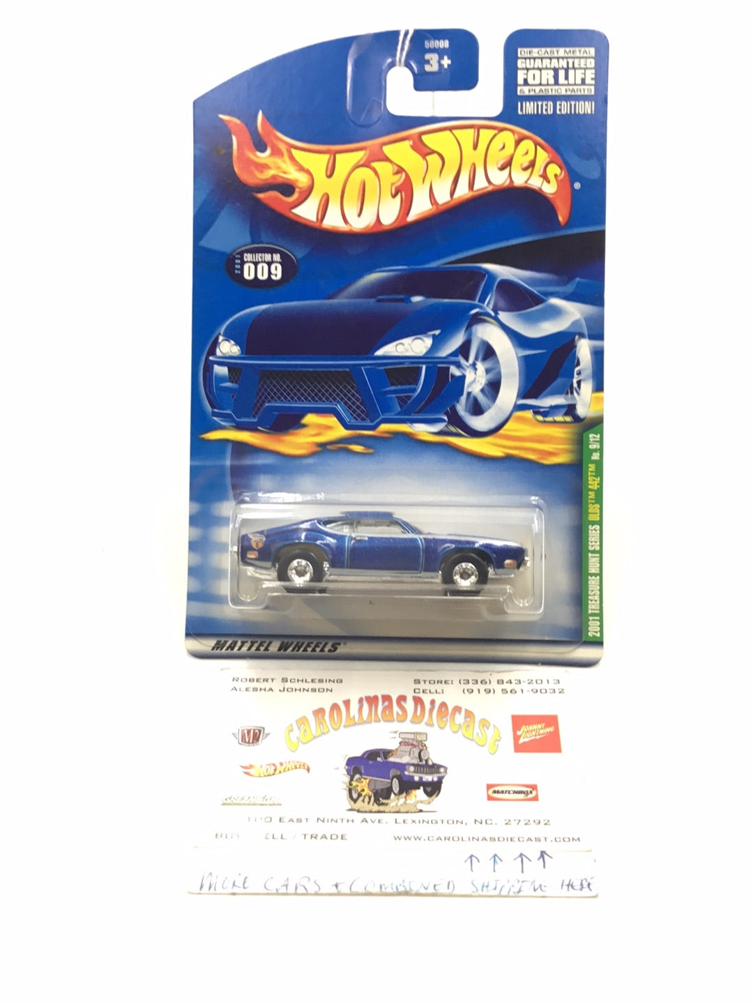 2001 Hot Wheels Treasure Hunt #11 Deora FF5