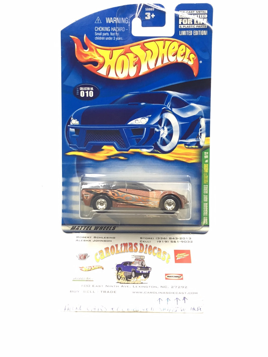 2001 Hot Wheels Treasure Hunt #11 Deora FF5