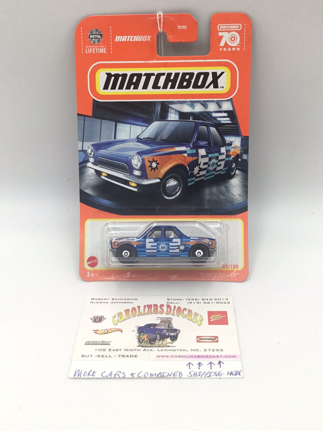 2023 matchbox 70 years #42 Jeep Wrangler Superlift