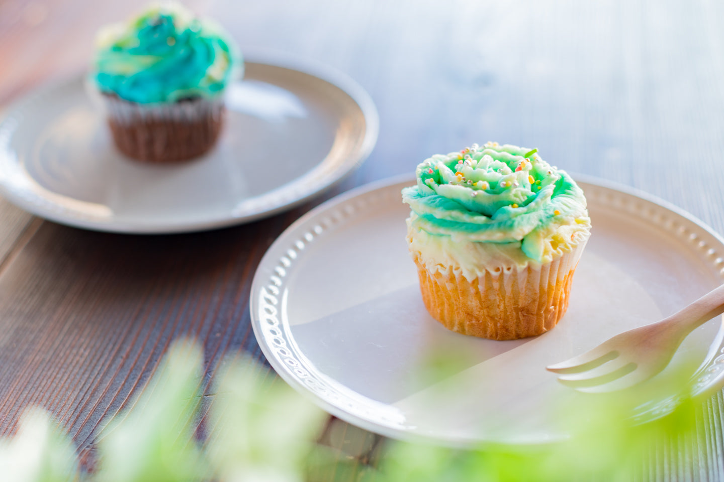 Flower Cupcakes バラの花カップケーキ Mikage Gluten Free Bakery