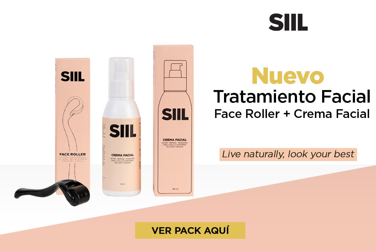 Pack tratamiento natural antiedad SIIL antiarrugas marcas acne