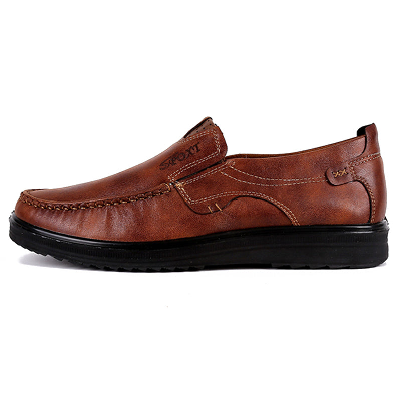 Menico Men Retro Color Leather Large 