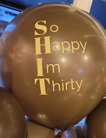 30th Birthday Jumbo Balloon