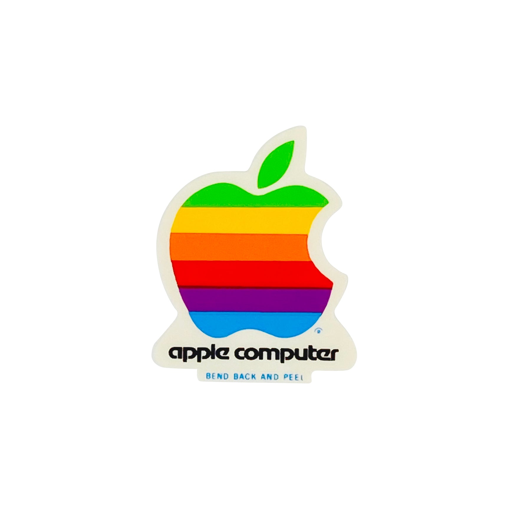 vintage apple logo