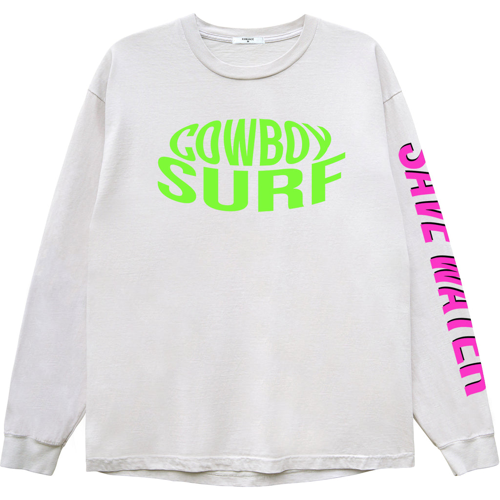 COWBOY SURF SAVE WATER LONG SLEEVE TEE – RXMANCE