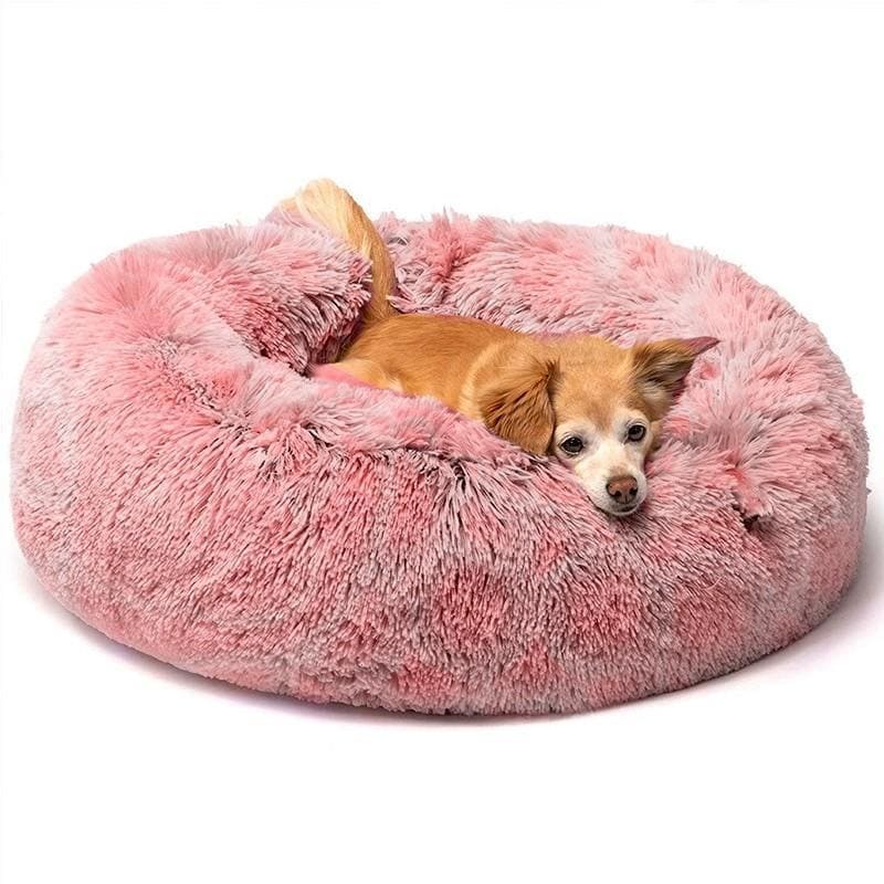 pink pet bed