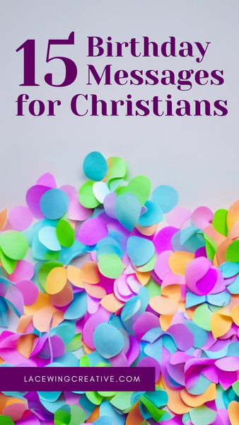 Birthday messages for Christians