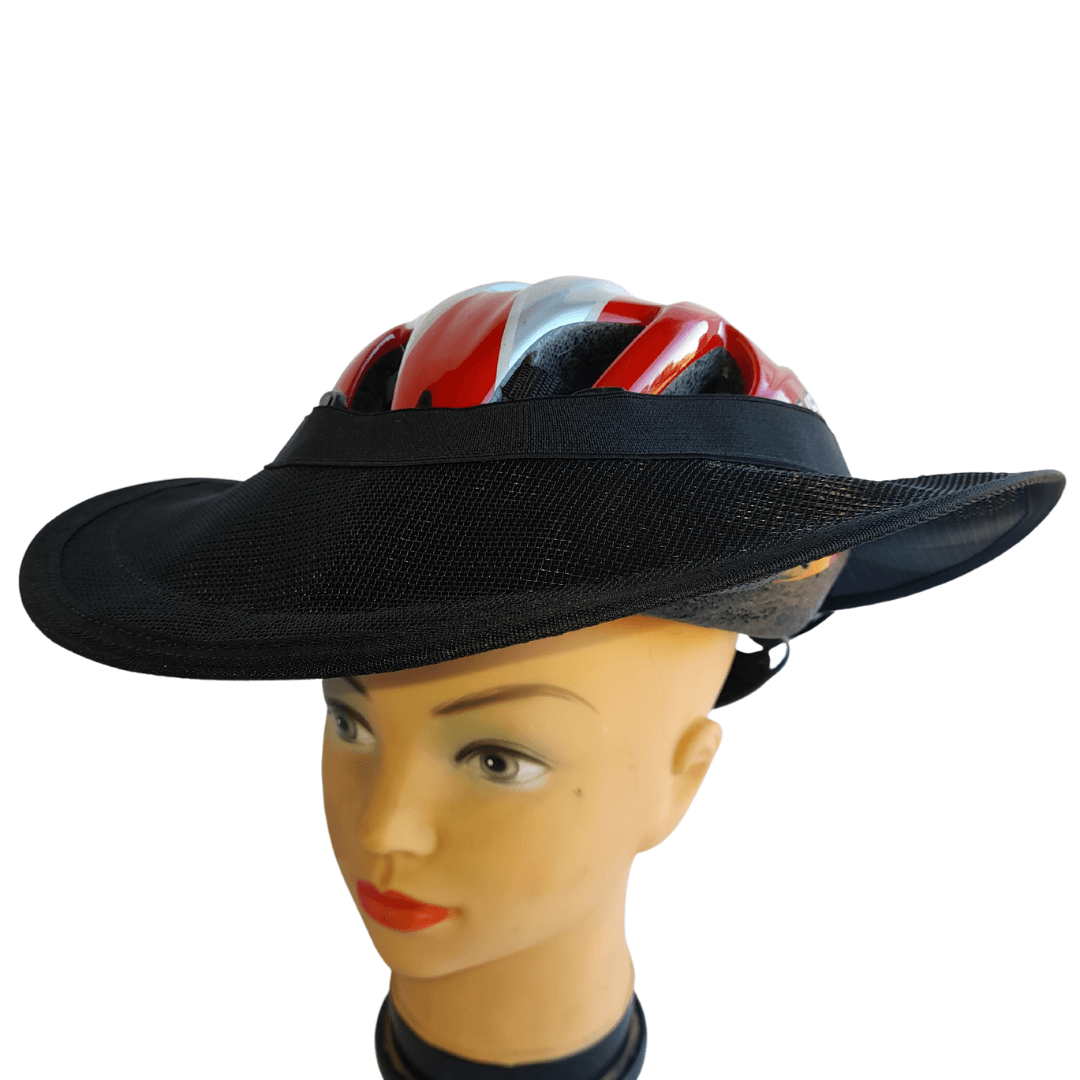 bicycle helmet sun brim