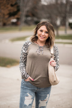 In My Natural Habitat  Leopard Top