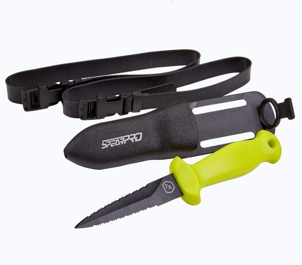 Epsealon Miniblade Dive Knife - Titanium Coated - American Dive Company