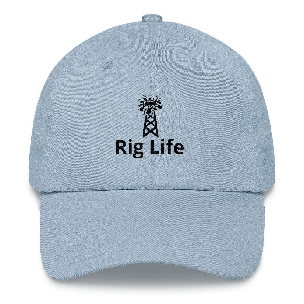 Oilfield Life Personalized Dad Hat (Write Your Own Text) – Oil Rig Shop