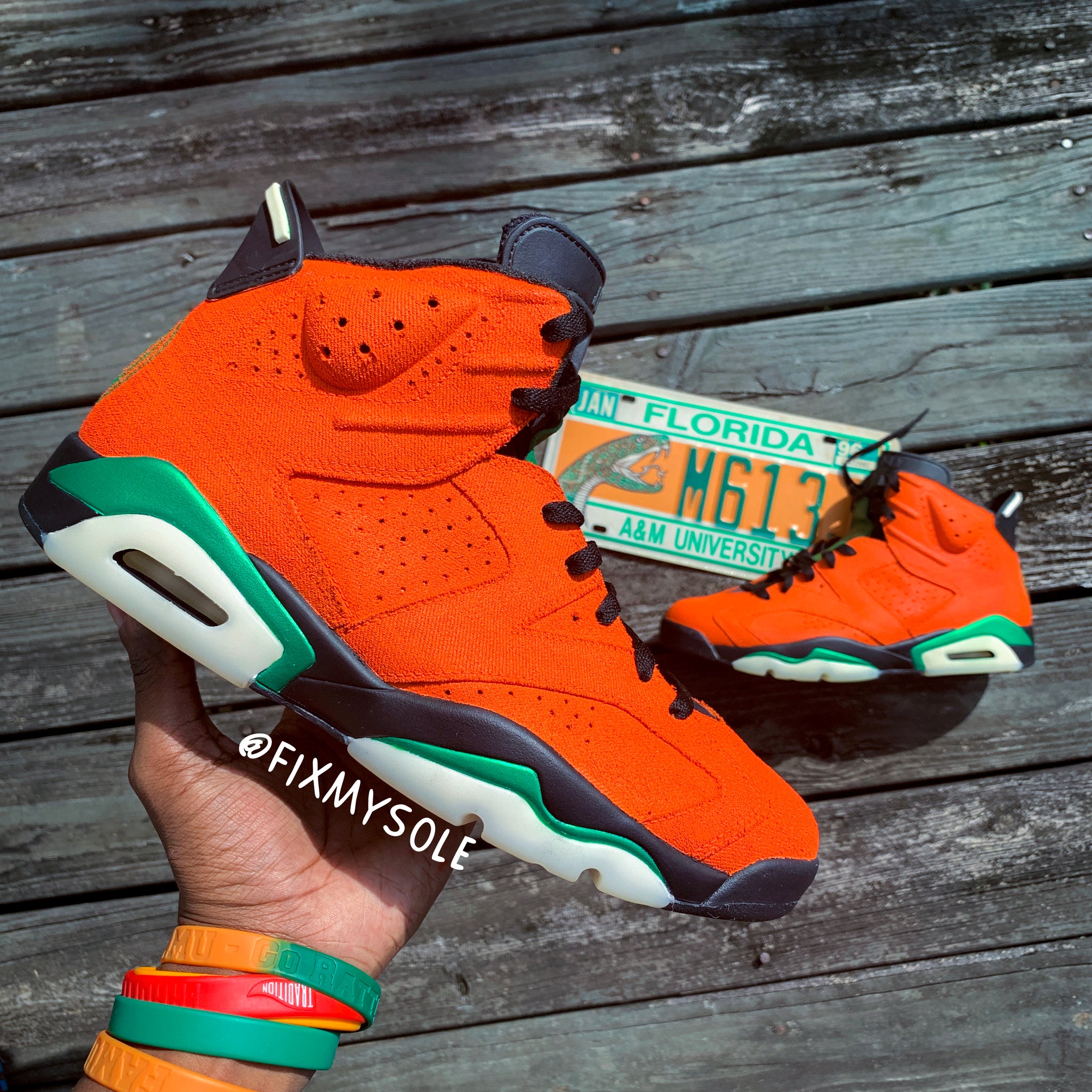 custom jordan 6s