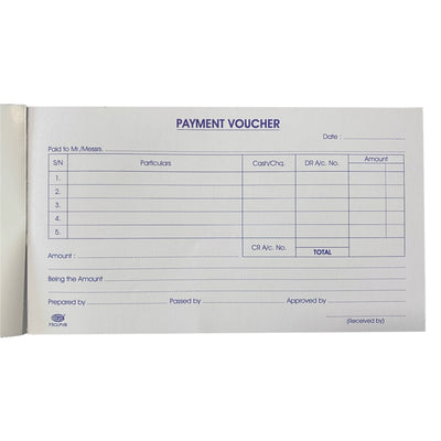 FIS Payment Voucher Book, 50 sheets - Office Supplies | Dubai, Abu ... -  Office One LLC