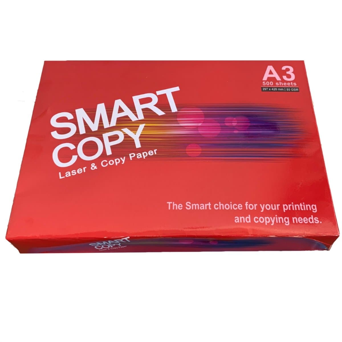 Smart Copy Paper A3 80gsm 500sheetsream White Office Supplies Office One Llc 0005