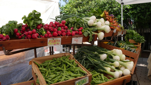 Farmer's market stall