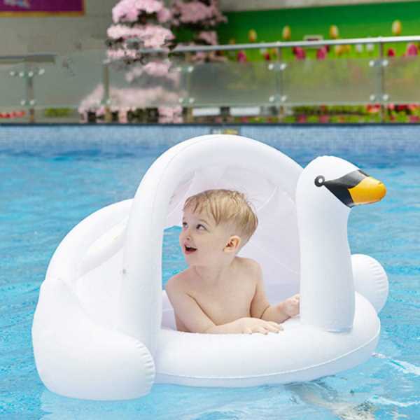 baby swim ring with canopy