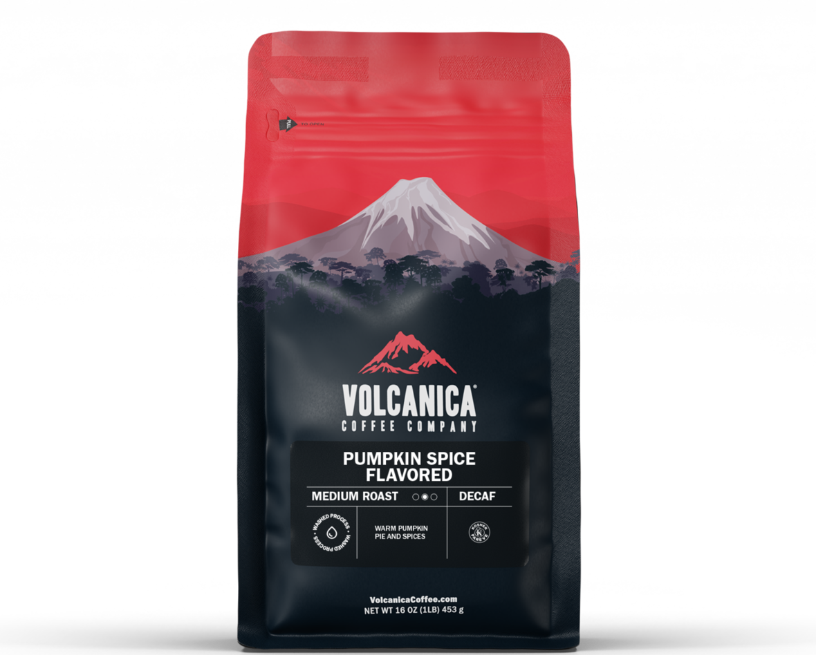 Pumpkin Spice Flavored Decaf Coffee