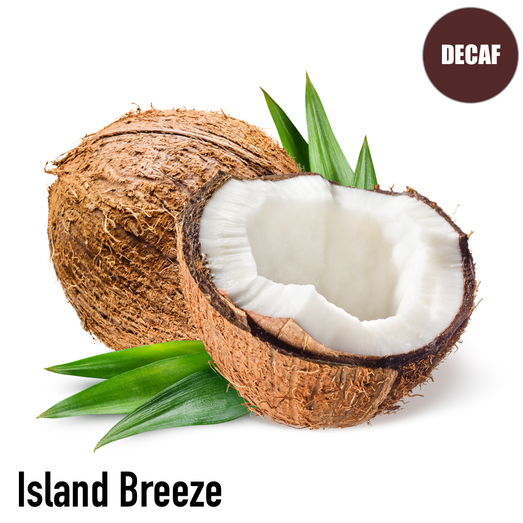 Island Breeze Flavored Decaf Coffee