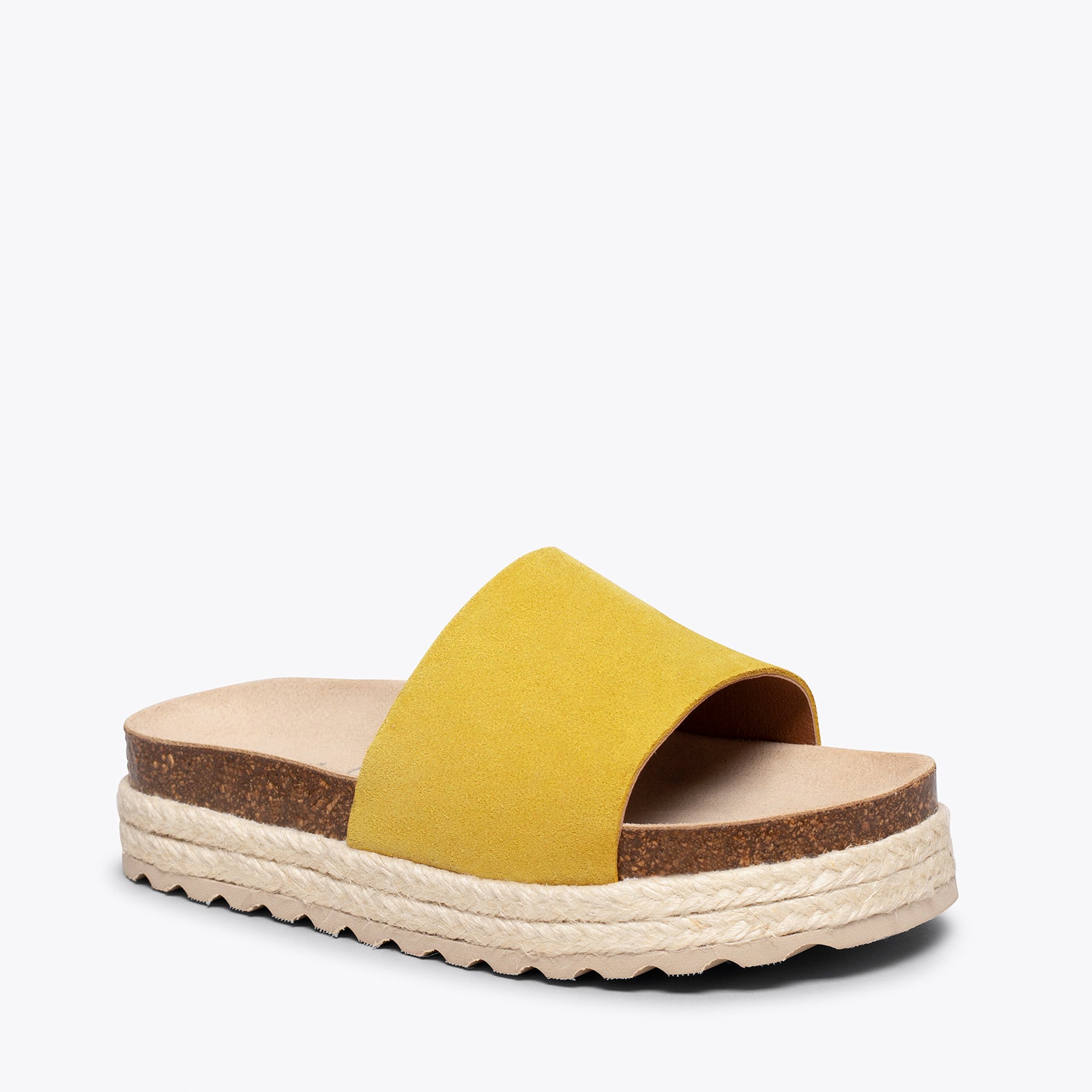 STRAWBERRY – YELLOW flat sandals for girls – miMaO EUROPA