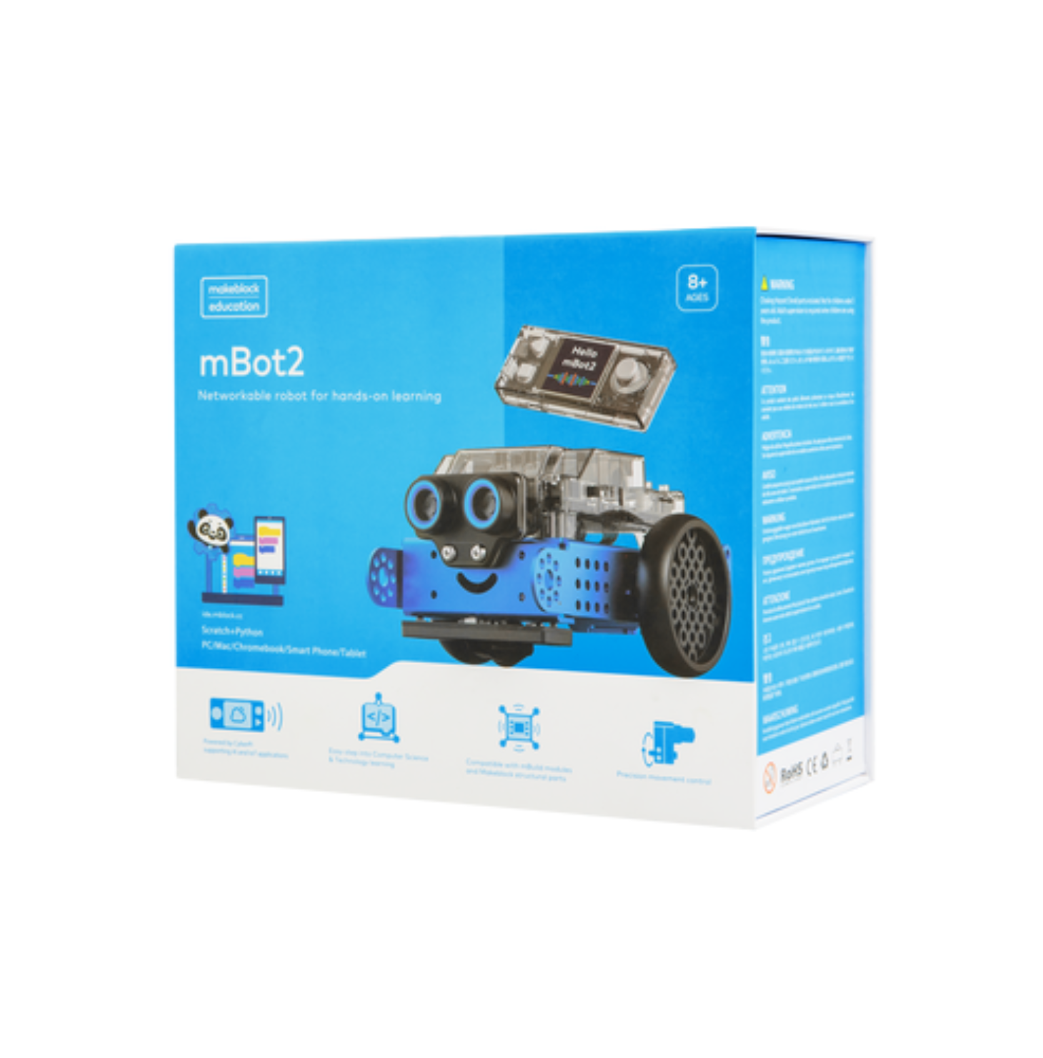 Makeblock mBot Robot Kit, STEM Projects for Kids Ages 8-12 Learn to Code  with Scratch