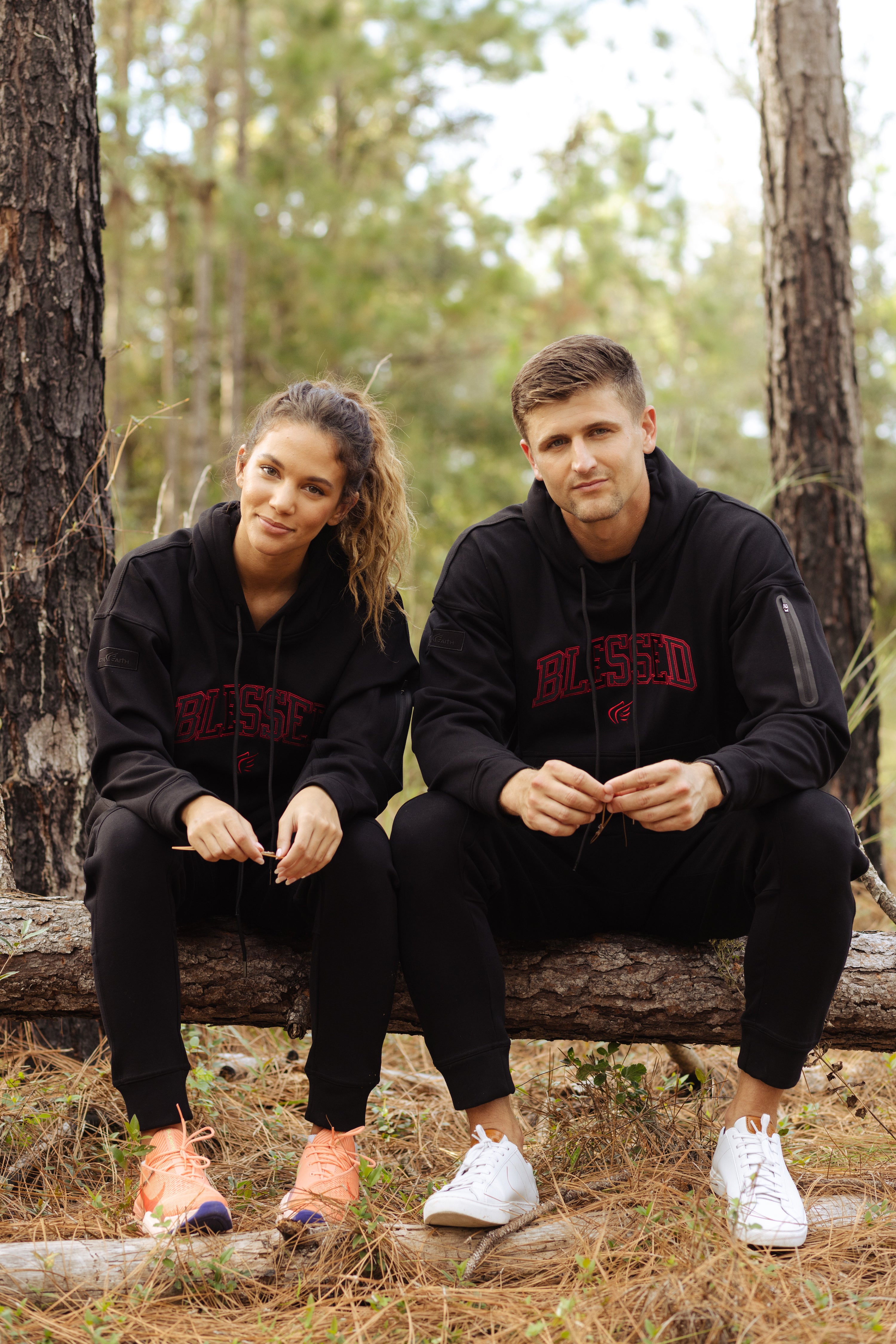 UNISEX BLESSED ATHLETIC Hoodie 2.0 - Active Faith Sports product image