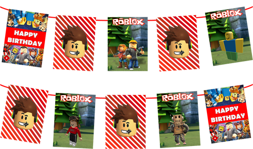 Roblox Birthday Party Decorations