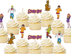Scooby Doo Cupcake Toppers Handmade Party Mania Usa