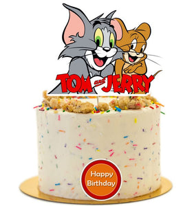 Tom And Jerry Cake Topper Birthday Party Supplies Party Mania Usa - cake decorations for roblox cake topper birthday party supplies