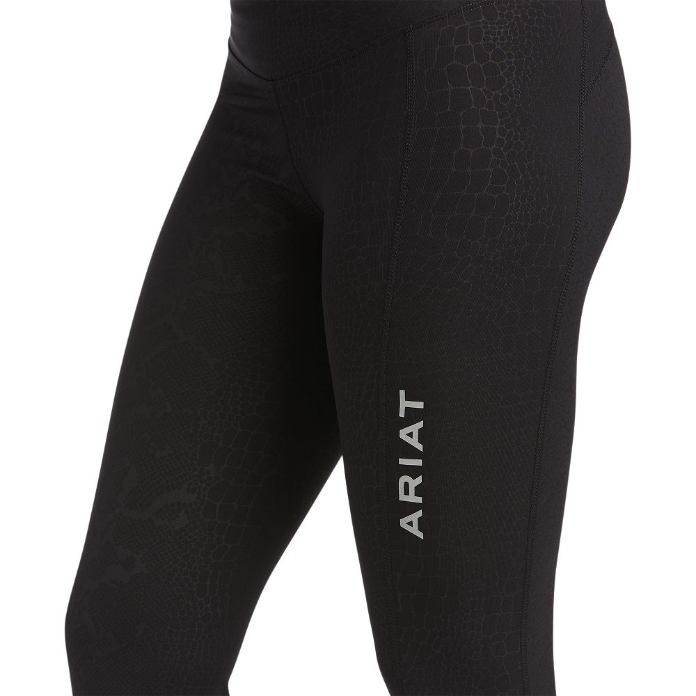 Ariat Women's EOS Full Seat Tights - Beetle/Forest Mist